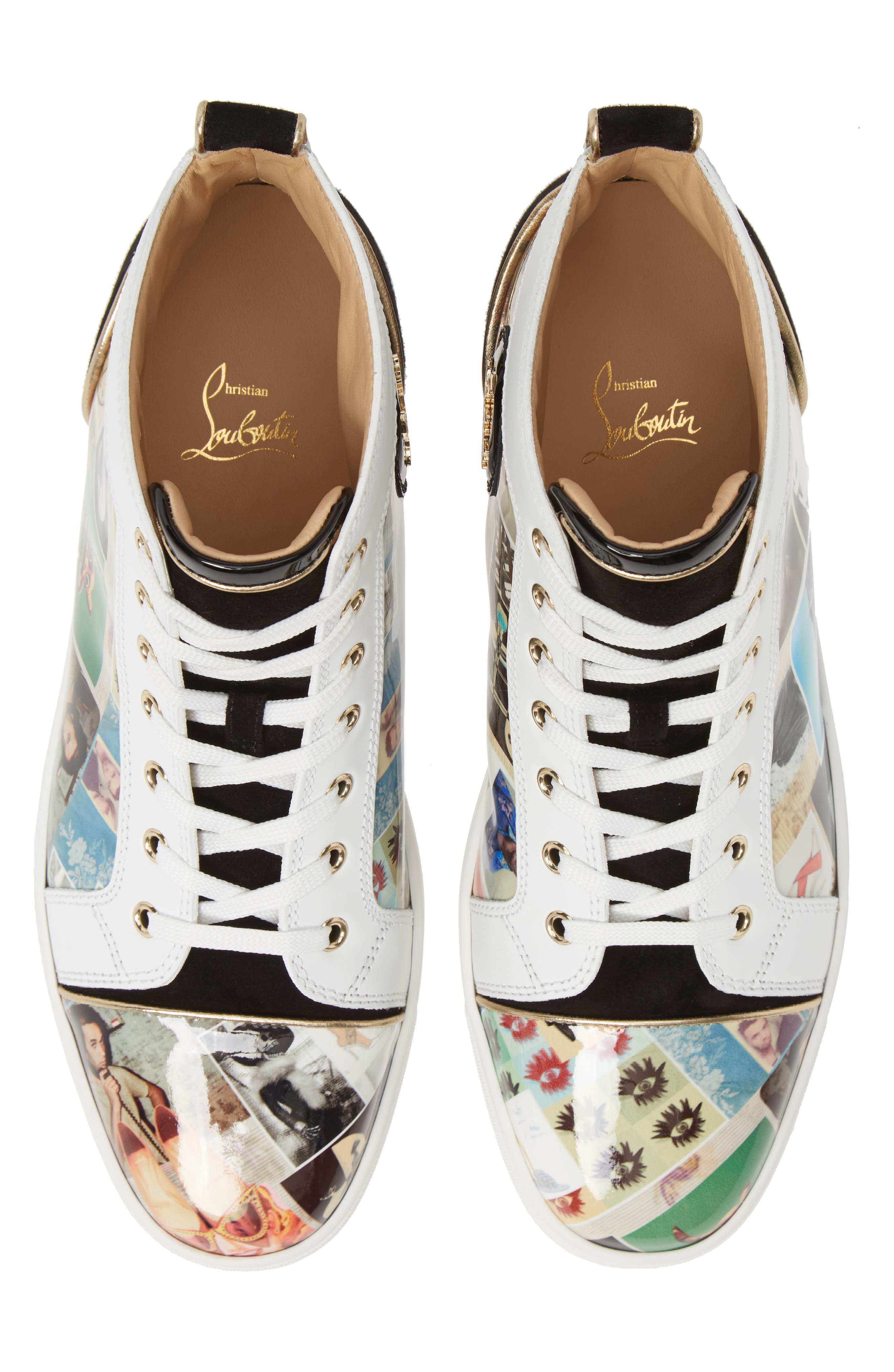 Christian Louboutin Louis Orlato High Top Sneaker, Alternate, color, 