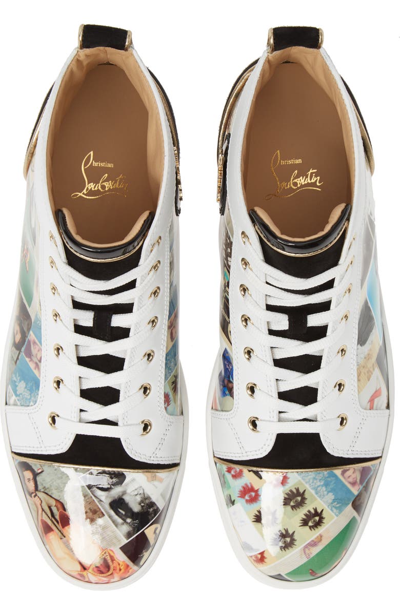 Christian Louboutin Louis Orlato High Top Sneaker, Alternate, color,