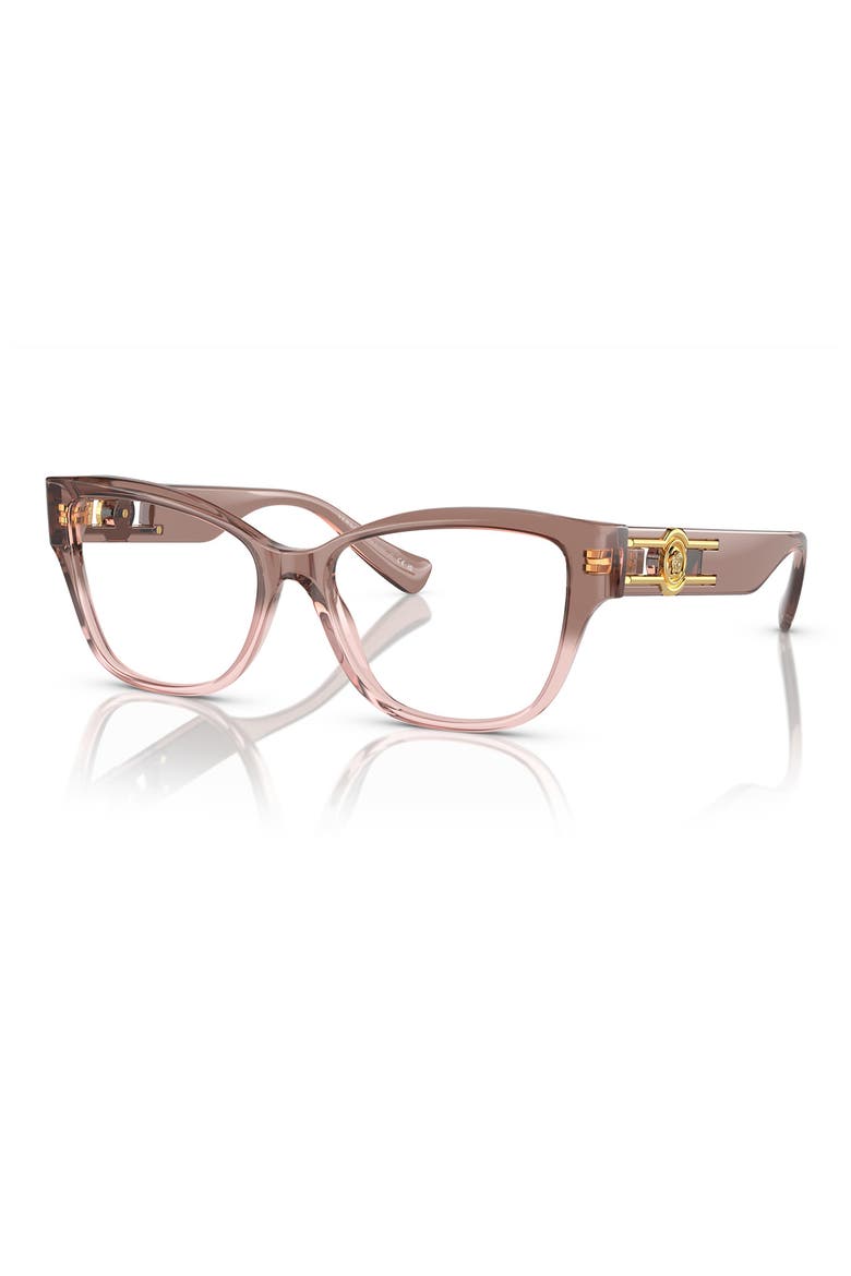 52mm Pillow Optical Glasses, Alternate, color, PINK