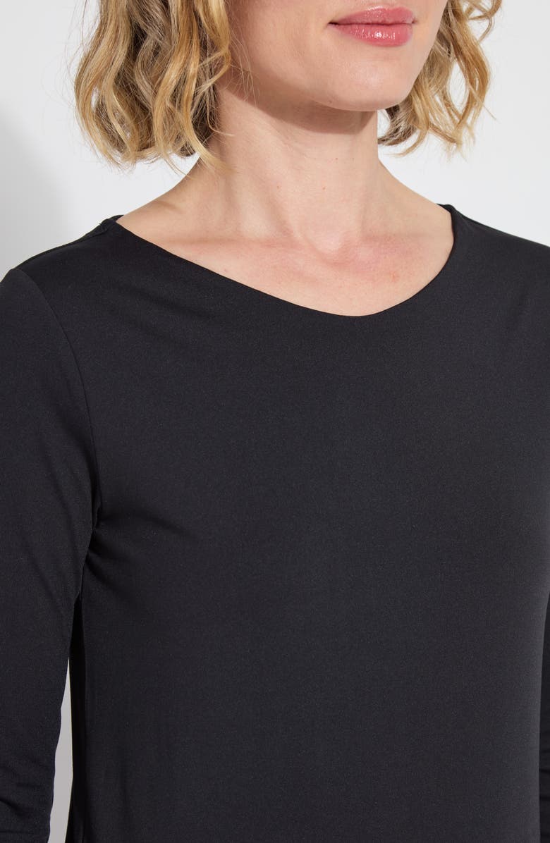 Lysse ntials Long Sleeve T-Shirt, Alternate, color, Black