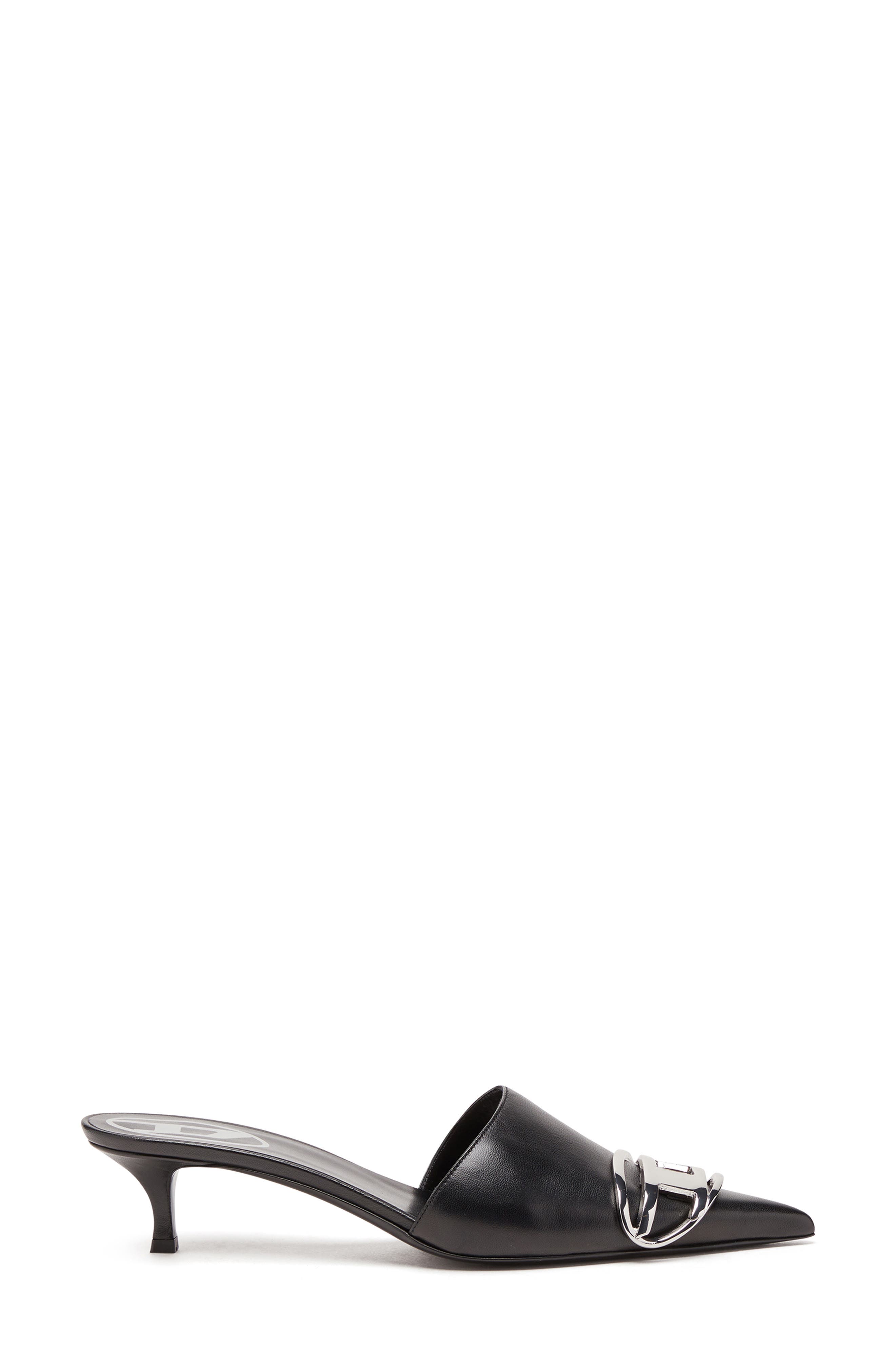DIESEL<sup>®</sup> Pointed Toe Kitten Heel Mule, Alternate, color, 