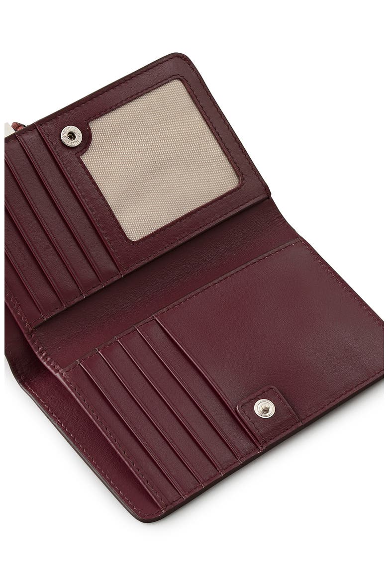 Medium Carlton Close Metallic Clutch, Alternate, color, BRONZE