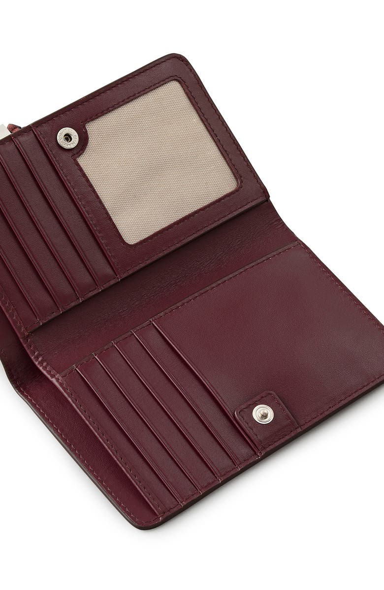 Radley Medium Carlton Close Metallic Clutch, Alternate, color, Bronze