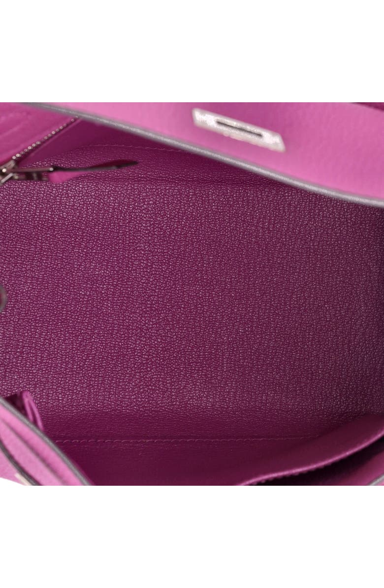 Pre-Owned Hermes Kelly Handbag Pink Togo with Palladium Hardware 25, Alternate, color, Rose Pourpre