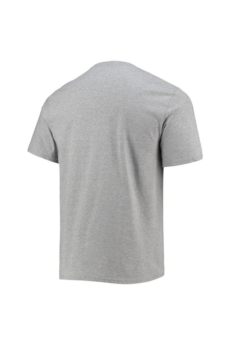 Men's Dak Prescott Heathered Gray Dallas Cowboys Name & Number T-Shirt, Alternate, color, Heather Gray