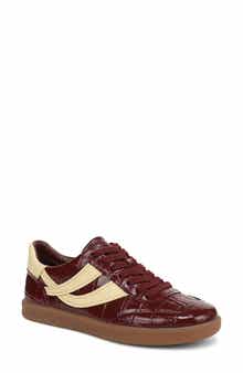 Vince Oasis Croc Embossed Sneaker