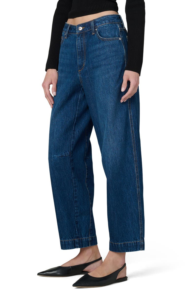 Joe's Jeans The Wilder High Waist Crop Relaxed Barrel Jeans, Alternate, color, Unmistakable