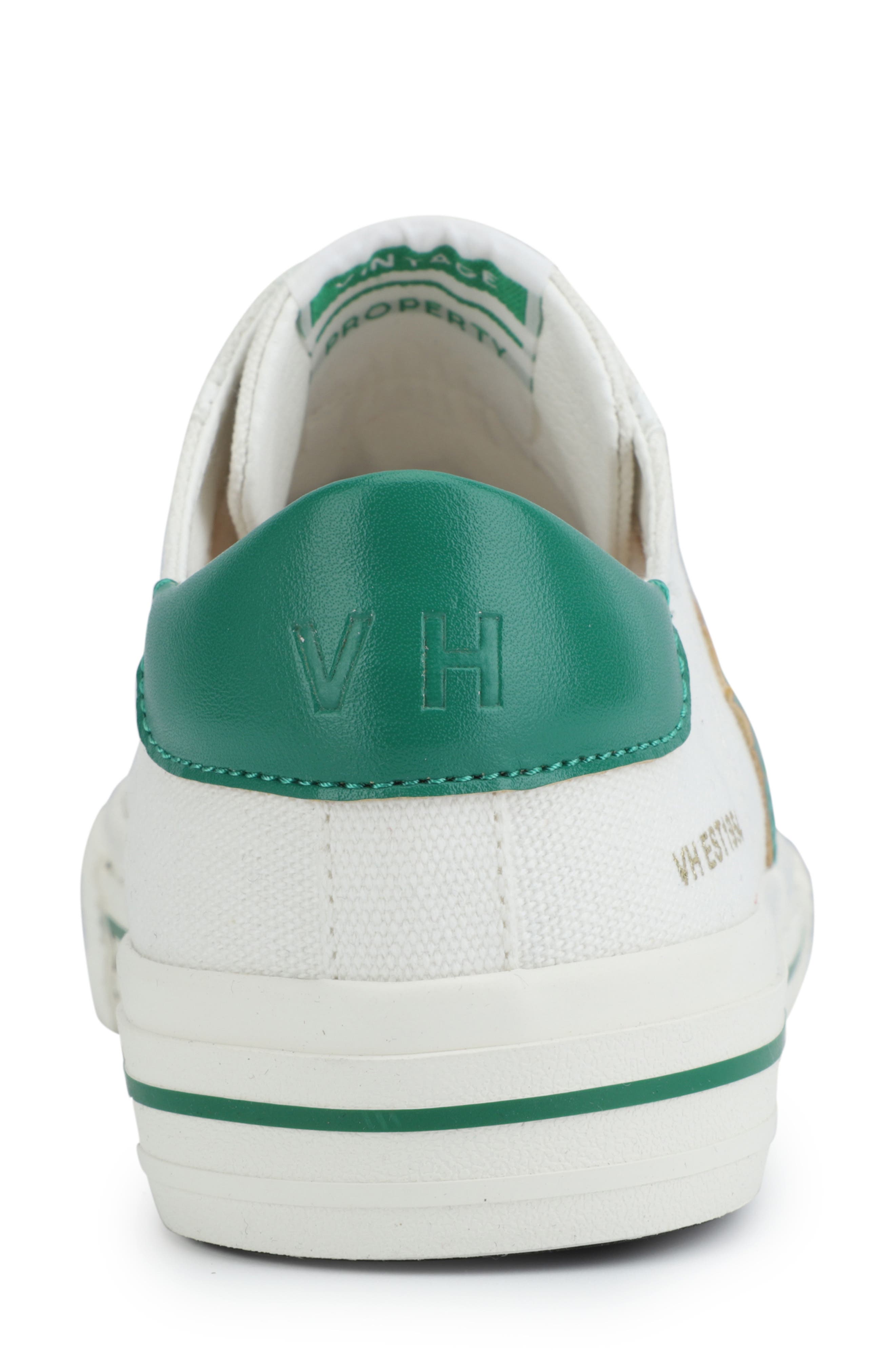 Vintage Havana Alive Camo Sneaker, Alternate, color, White/ Green Multi