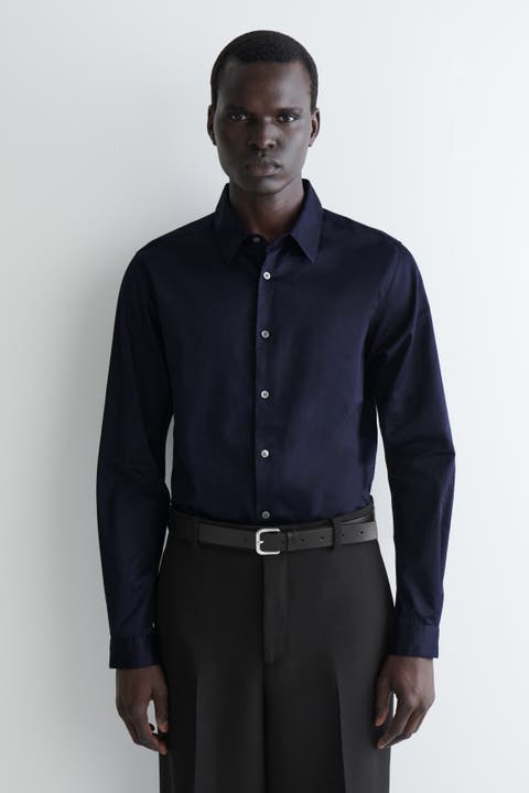 Slim Tailored Poplin Shirt