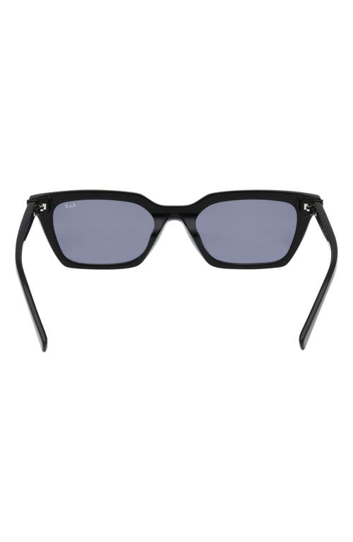 Abercrombie & Fitch 52mm Cat Eye Sunglasses In Blue