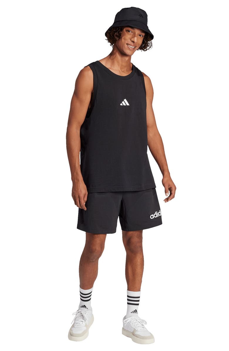 adidas Performance Tank, Alternate, color, Black/ White