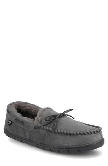 Vance Co. Vance Co Hayden Faux Fur Lined Slipper In Gray