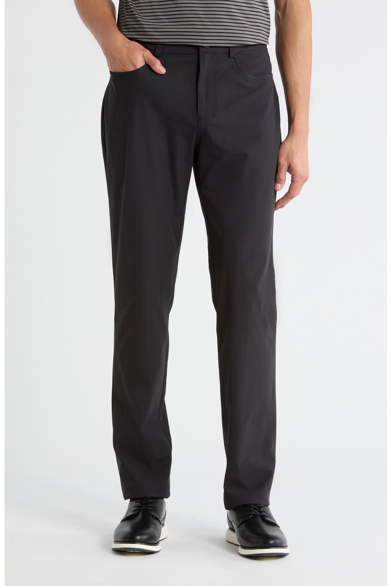 Tour Five-Pocket Golf Pants, Main, color, ONYX