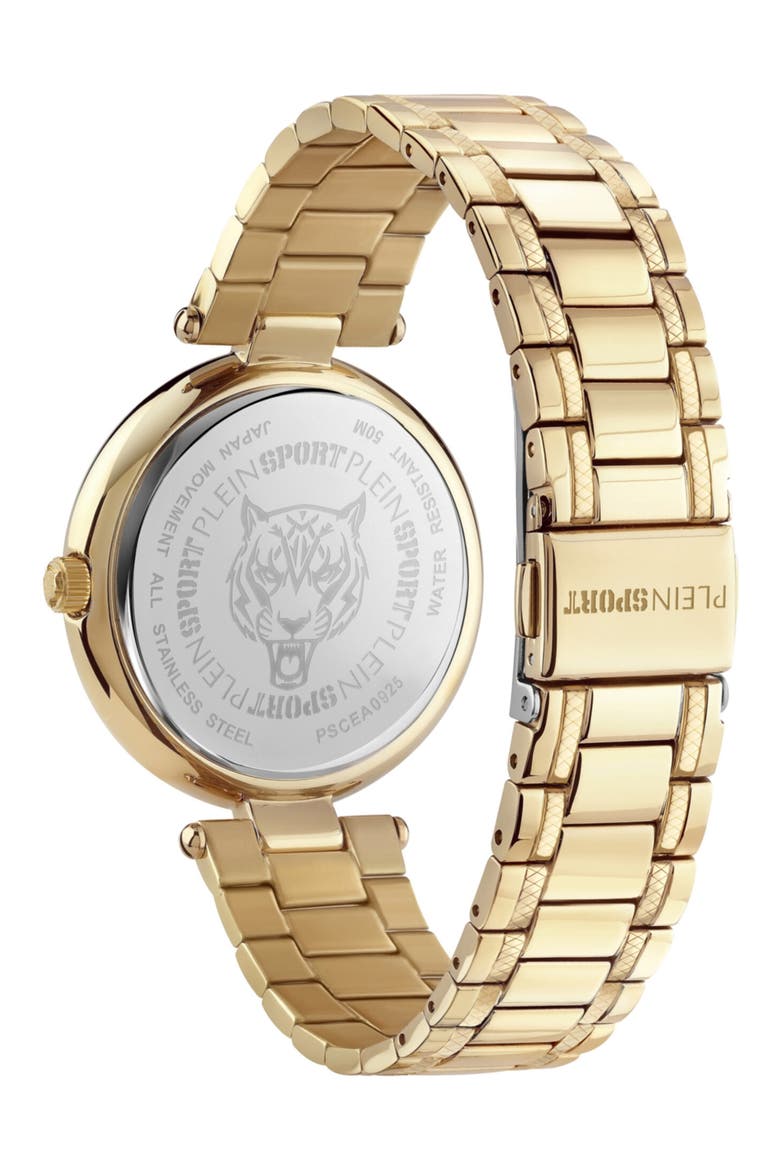 Opium Bracelet Watch, 38mm, Alternate, color, IP GOLD
