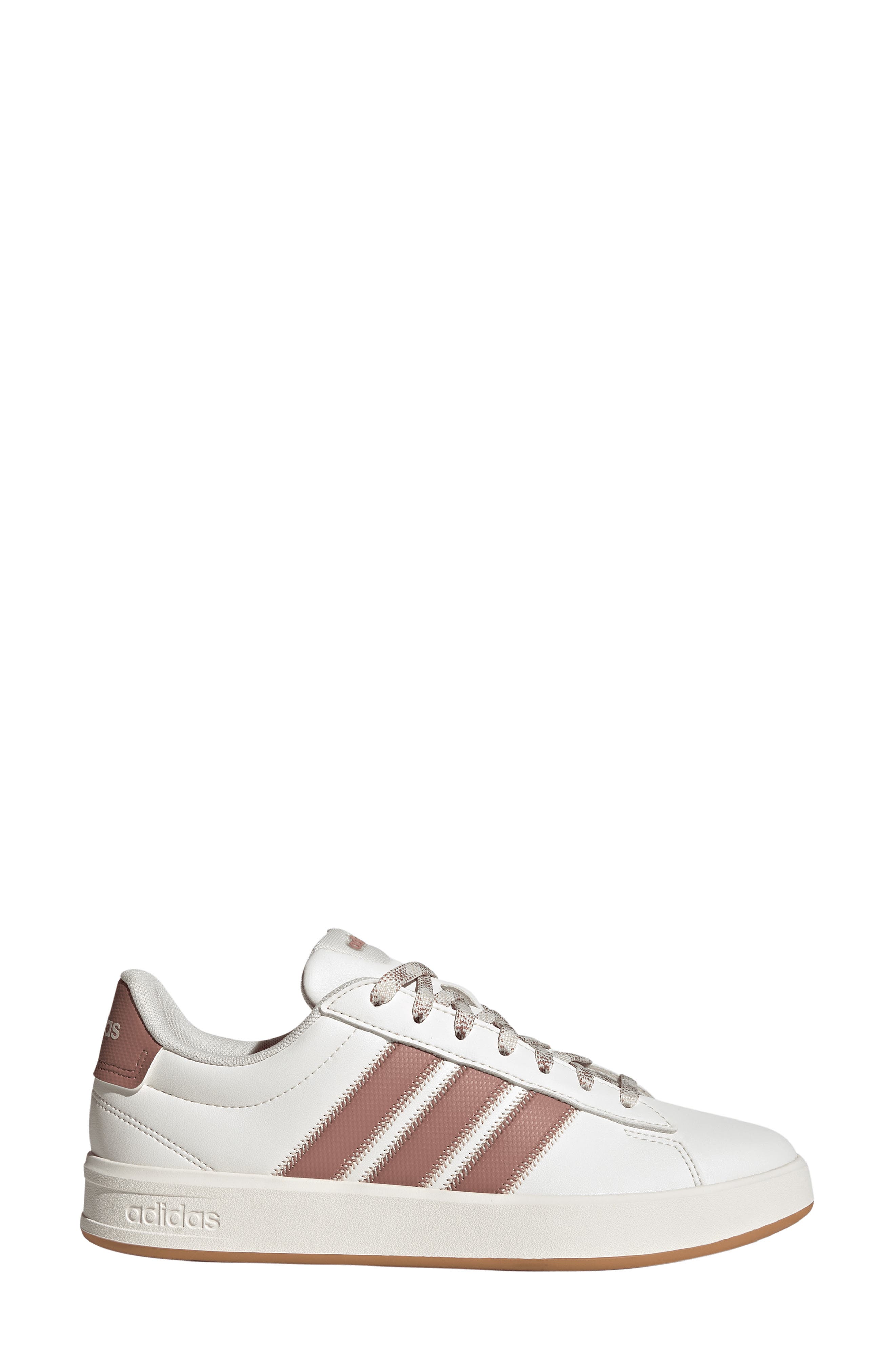 Grand Court 3.0 Sneaker, Alternate, color, WHITE/ CLAY/ CRYSTAL LINEN