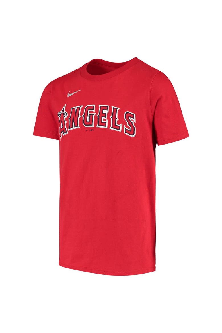 Youth Nike Anthony Rendon Red Los Angeles Angels Name & Number T-Shirt, Alternate, color, Red