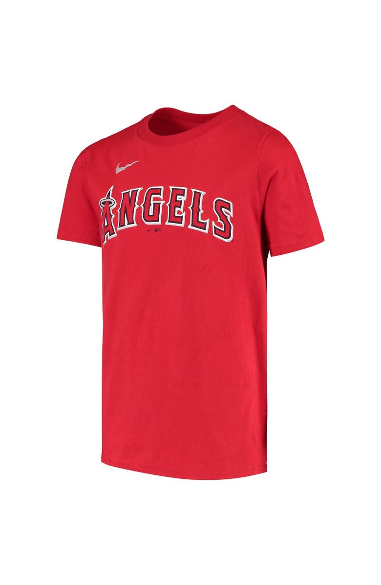 Nike Youth Nike Anthony Rendon Red Los Angeles Angels Name & Number T-Shirt, Alternate, color, Red
