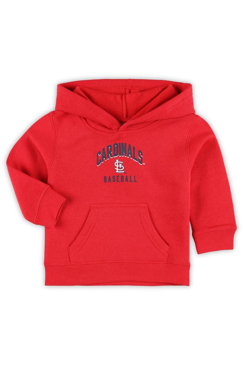Infant Red/Heather Gray St. Louis Cardinals Play by Play Pullover Hoodie & Pants Set, Alternate, color, Red