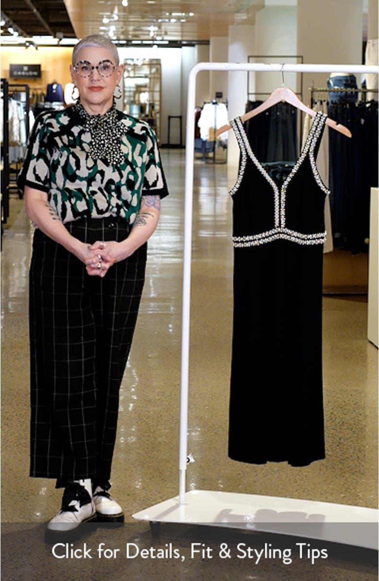 Bead Detail A-Line Dress, sales video thumbnail