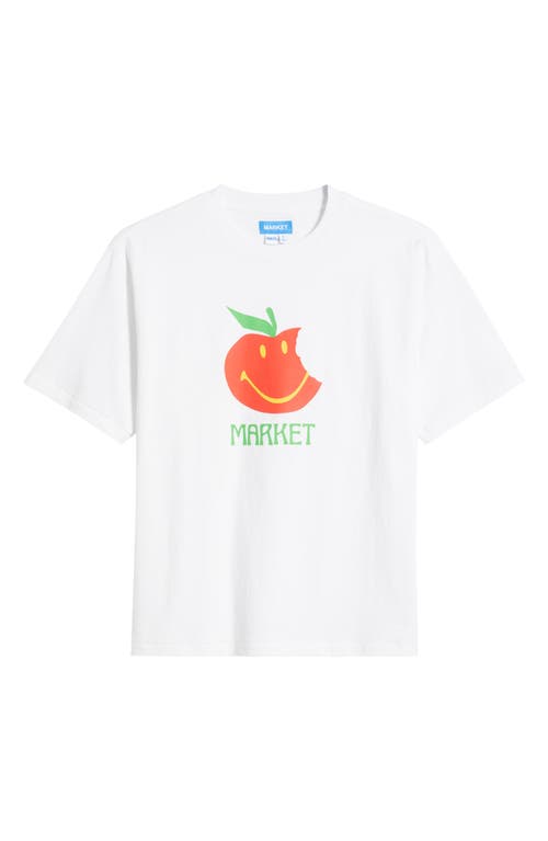Market Smiley® Honeycrisp Graphic T-shirt In White