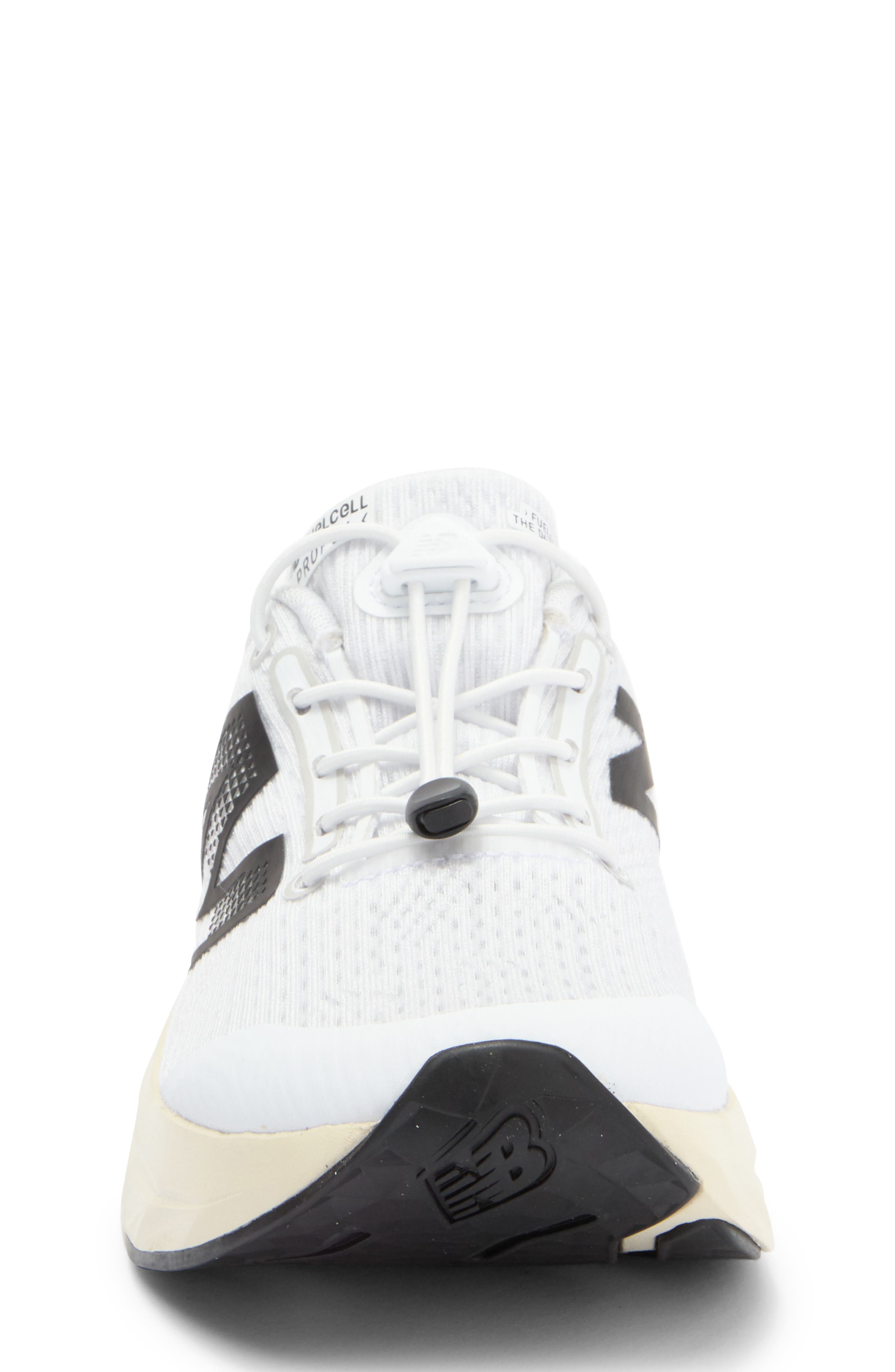 New Balance Kids' FuelCell Propel v5 Running Shoe, Alternate, color, White/ Black