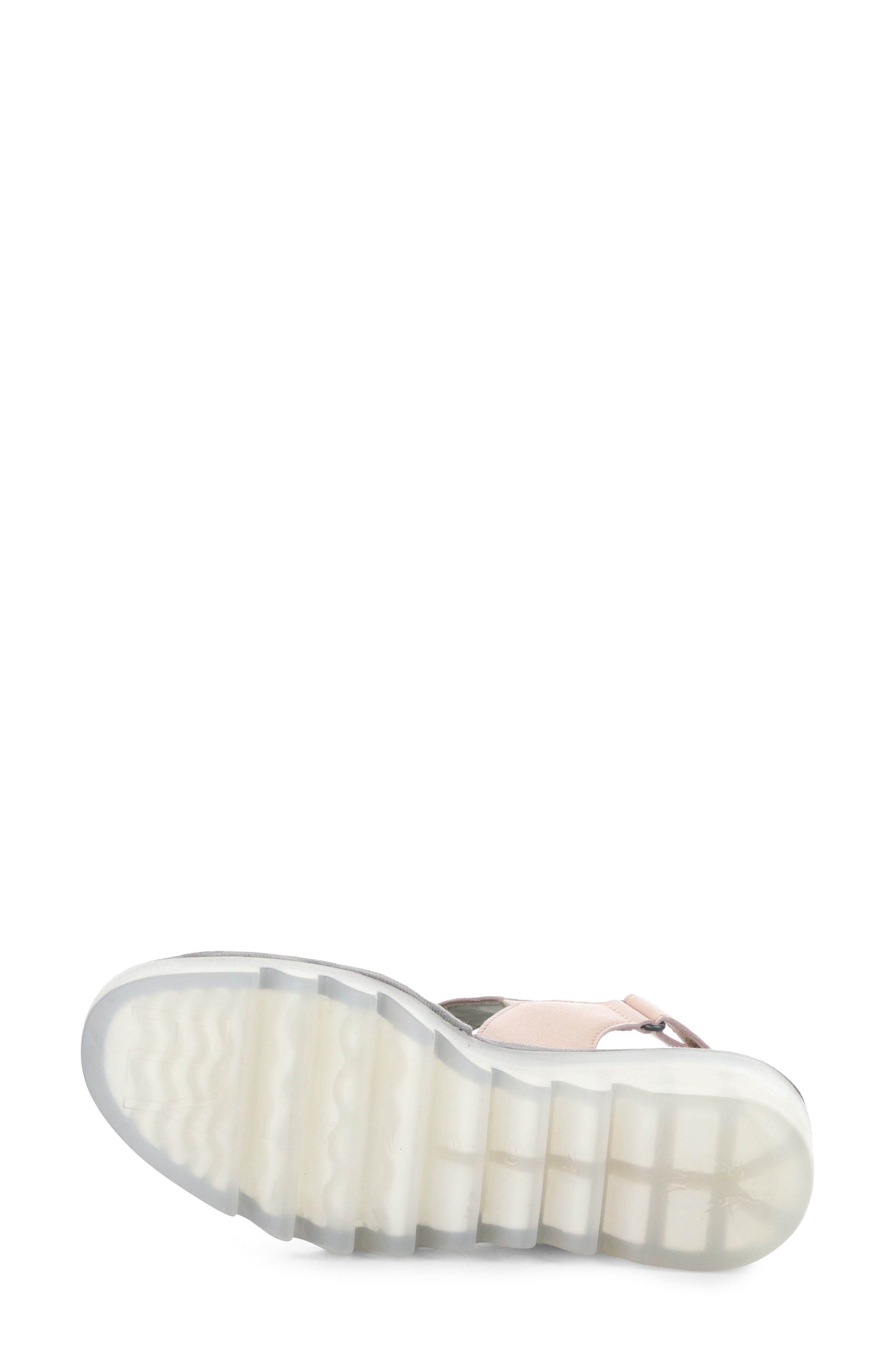 Basy Slingback Platform Wedge Sandal, Alternate, color, 003 NUDE PINK MOUSSE