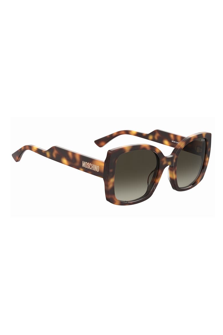 54mm Gradient Square Sunglasses, Alternate, color, 005L-HA