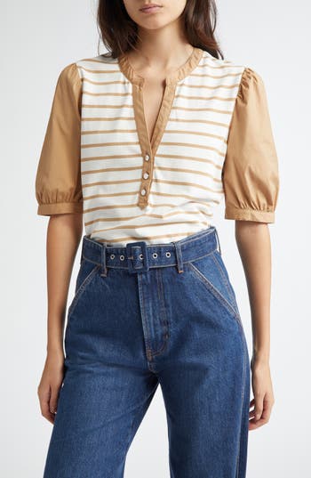 VERONICA BEARD VERONICA BEARD KELLIE STRIPE TOP