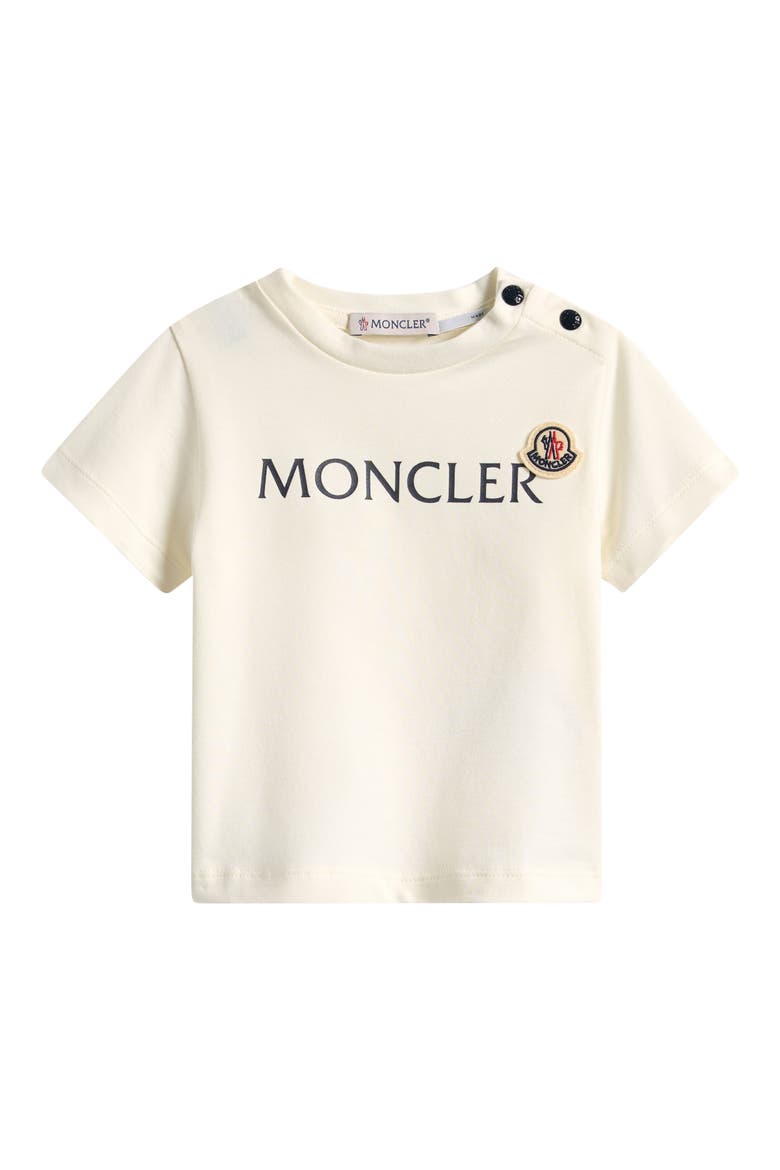 Kids' Logo Patch Graphic T-Shirt, Main, color, WHITE