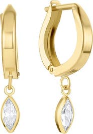 Set & Stones Ezra Marquise Hoops