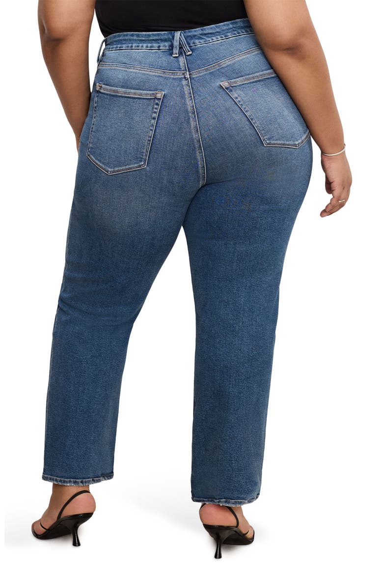 Good Boy High Waist Ankle Straight Leg Jeans, Alternate, color, INDIGO871