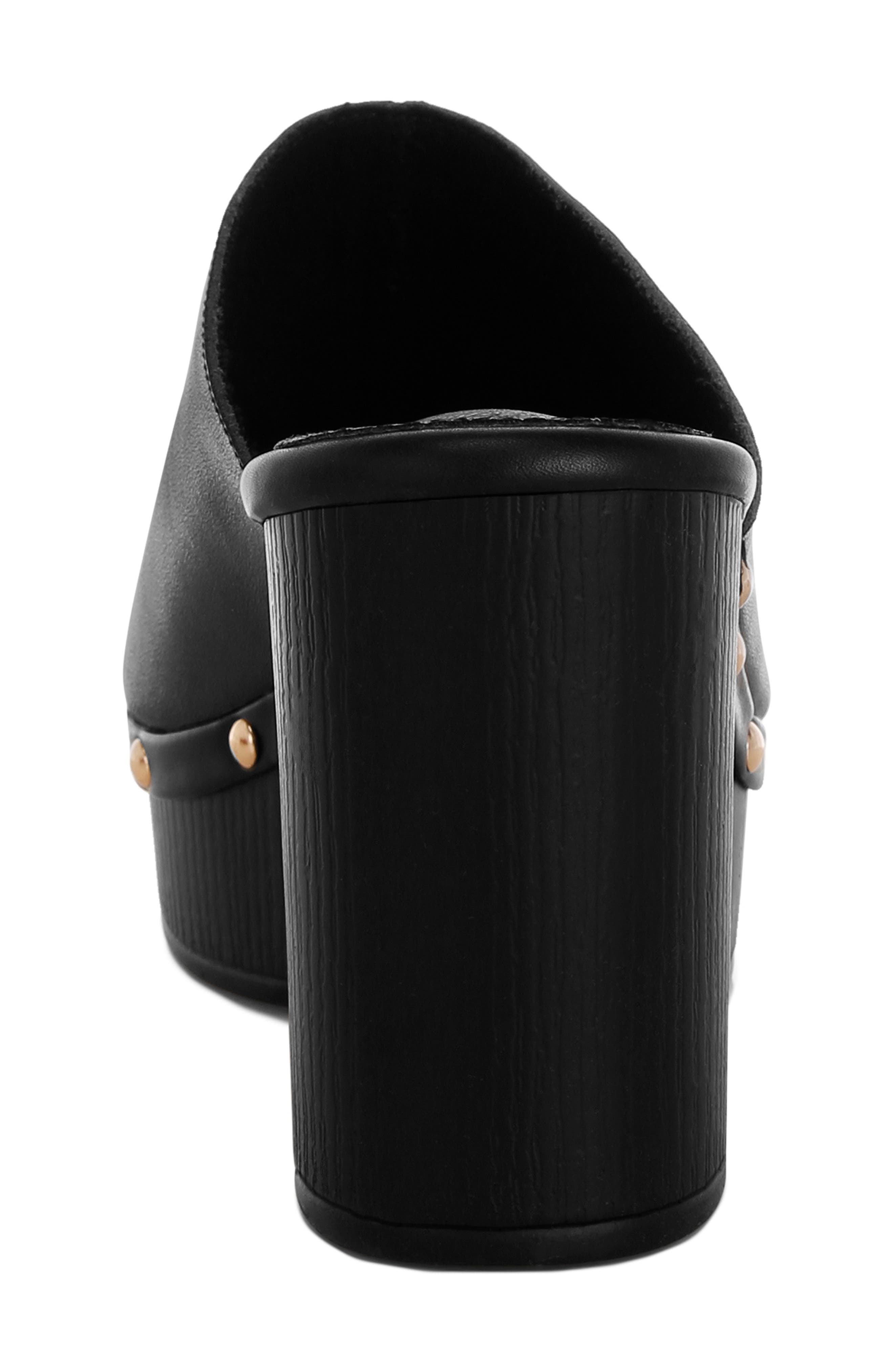 Rag & Co Benji Block Heel Platform Clog, Alternate, color, 