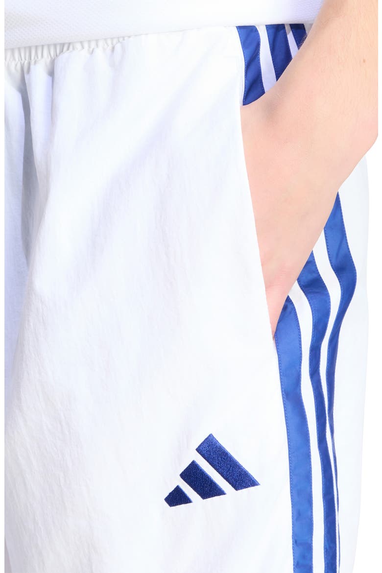 Chelsea Essentials 3-Stripes Shorts, Alternate, color, WHITE/ INK/ INK/ INK