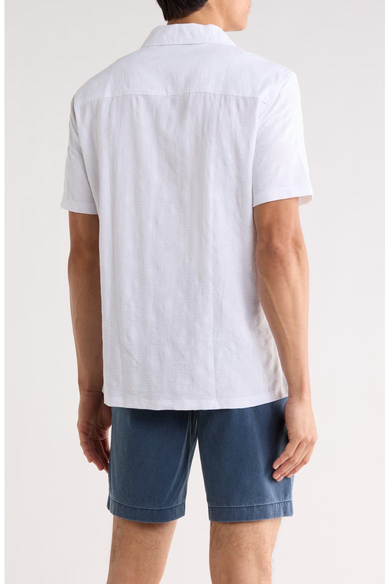Villa Resort Camp Shirt, Alternate, color, WHITE