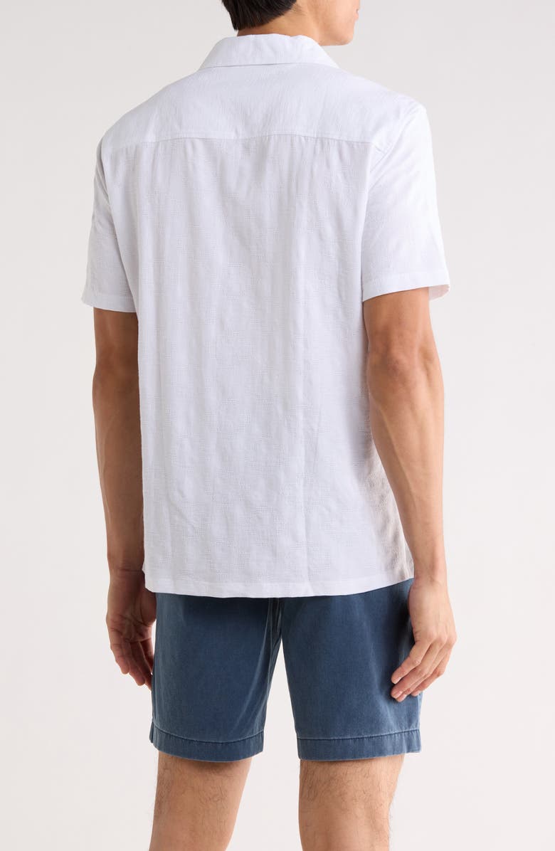 Robert Barakett Villa Resort Camp Shirt, Alternate, color, White