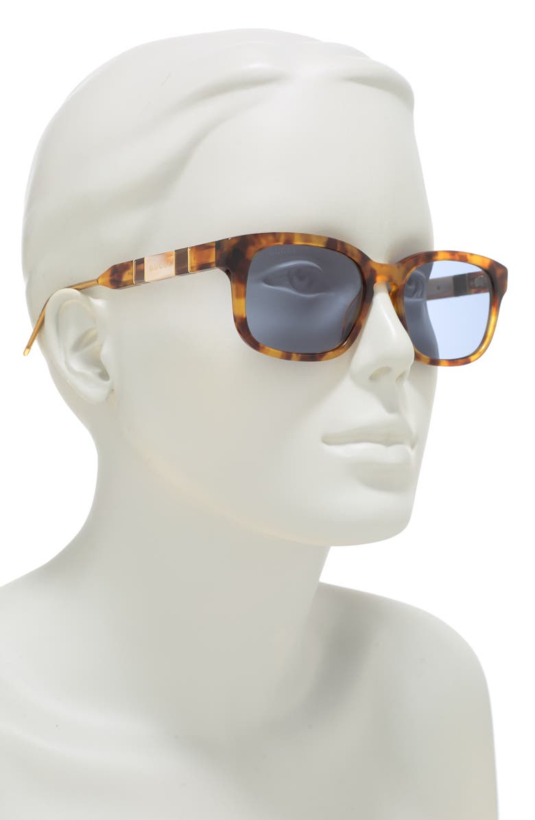 Gucci 55mm Novelty Sunglasses, Alternate, color,