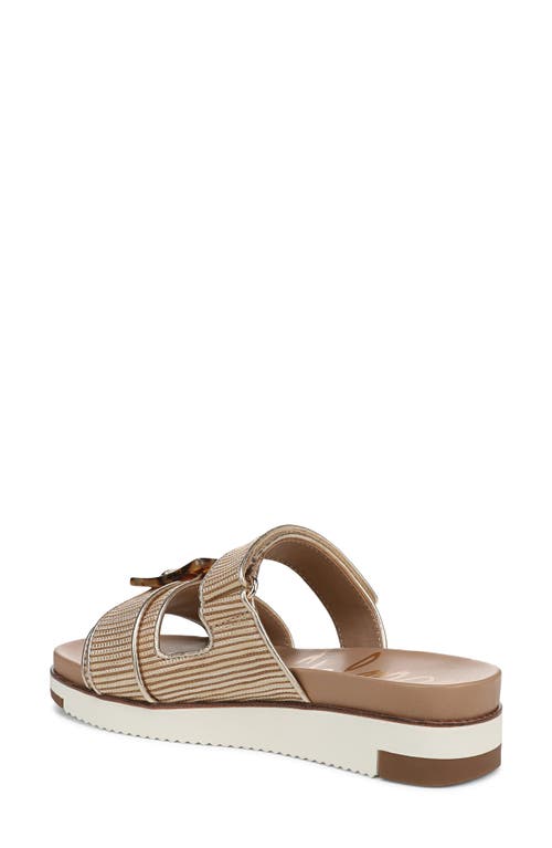 Sam Edelman Adrianna Two-strap Sandal In Sunny Gold