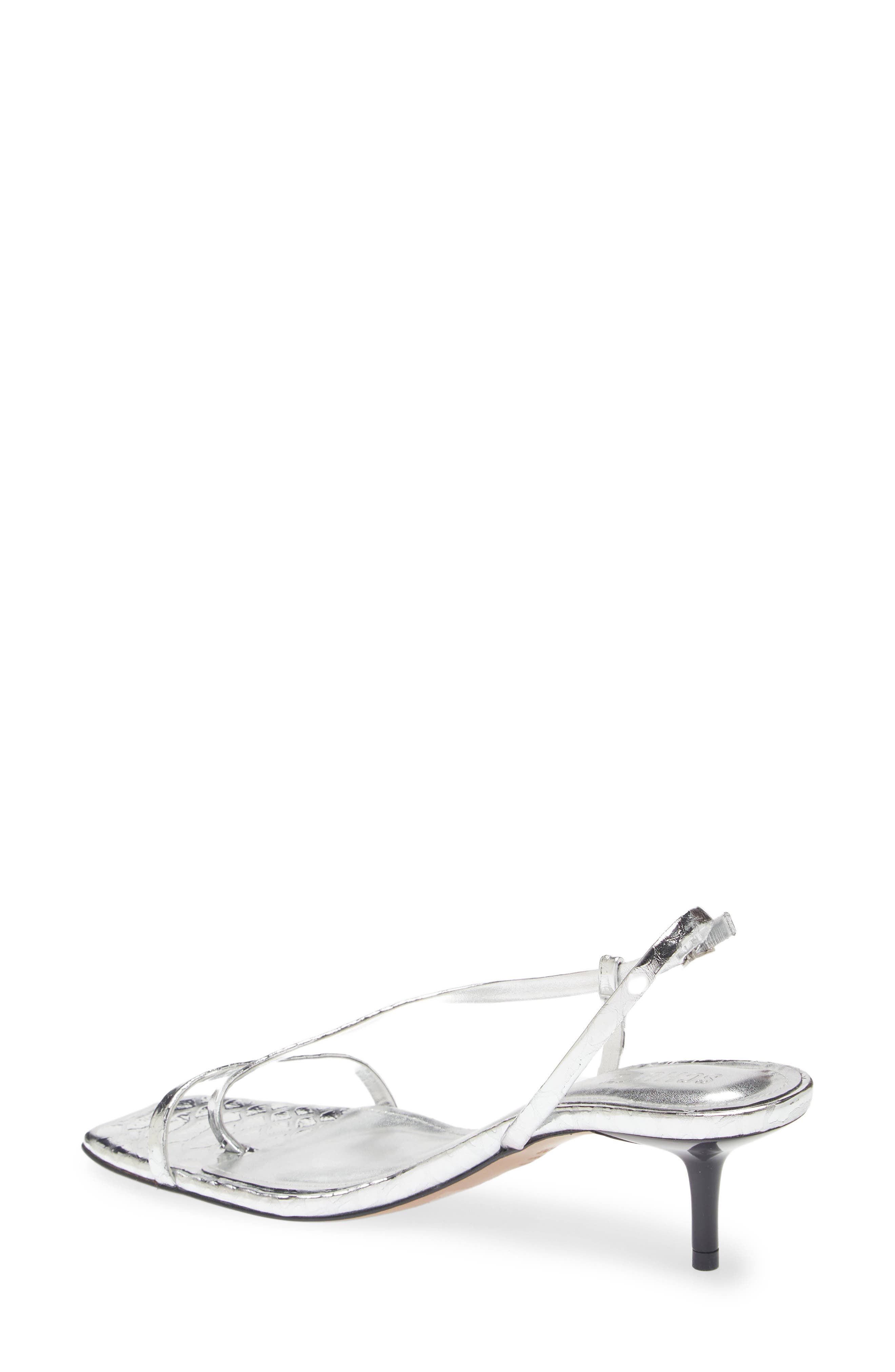 Heloise Slingback Sandal, Alternate, color, PRATA