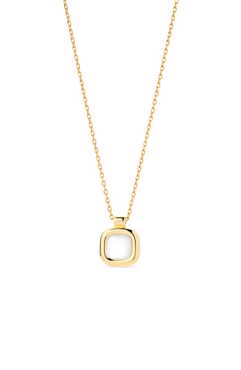 Ana Luisa Clara Pendant Necklace, Main, color, Gold / White