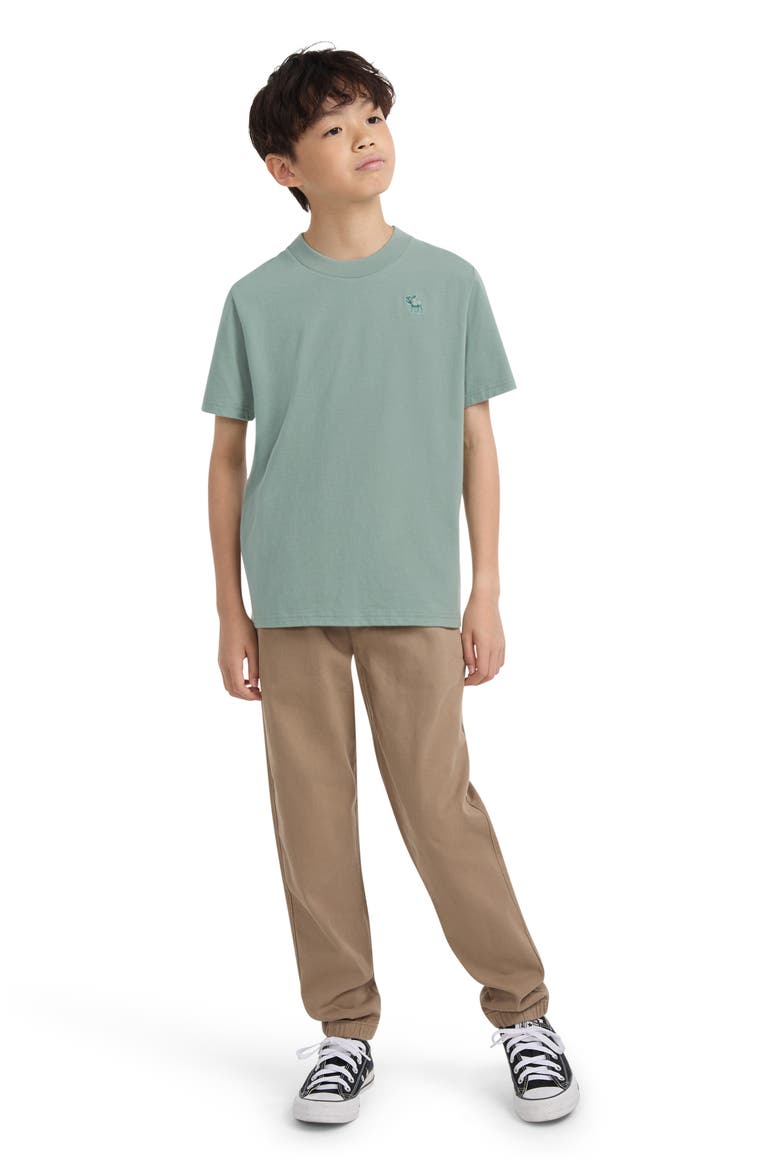 Kids' Essential Cotton Blend T-Shirt, Alternate, color, F9RCHINOIS