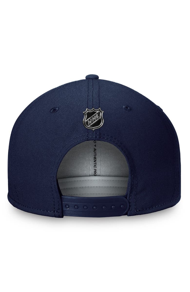 FANATICS Men's Fanatics Branded Navy St. Louis Blues Authentic Pro Prime Snapback Hat, Alternate, color, Navy