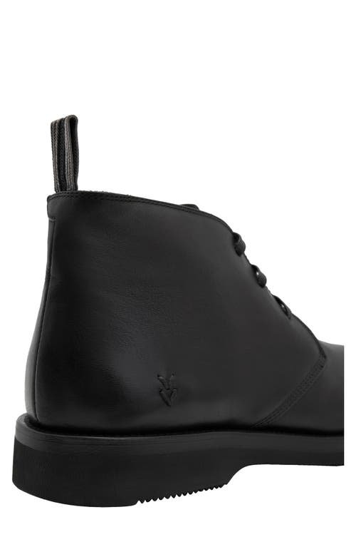 John Varvatos Varick Leather Chukka Boot In Black