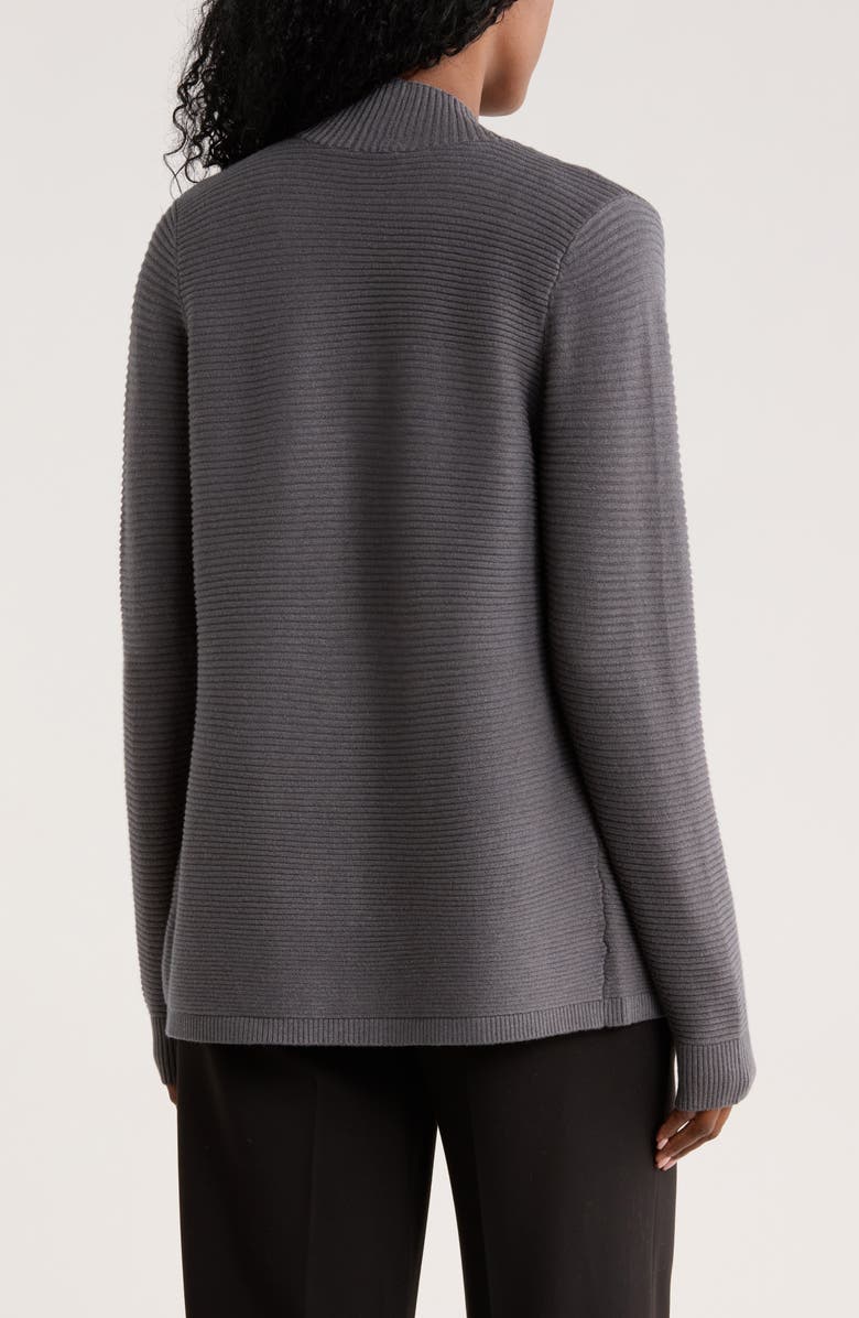 CYRUS Link Stitch Cardigan, Alternate, color, Gunmetal Heather