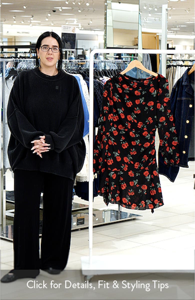 Mariska Long Sleeve Midi Dress, sales video thumbnail