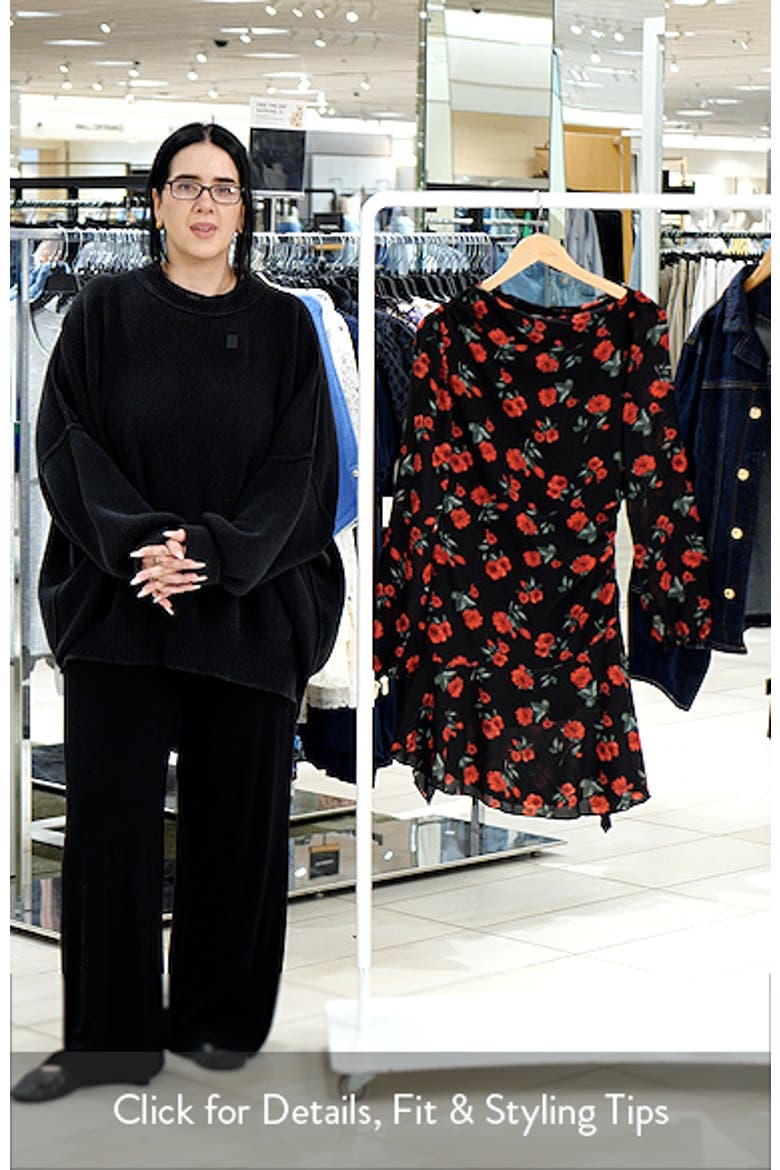 Mariska Long Sleeve Midi Dress video