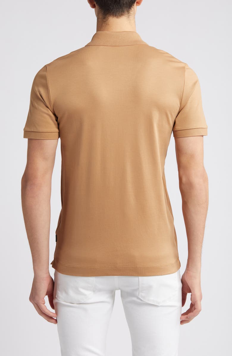 BOSS Polston Half Zip Polo, Alternate, color, 