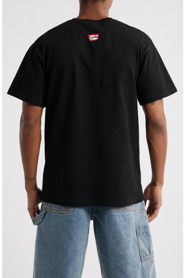 Candy Graphic T-Shirt, Alternate, color, BLACK