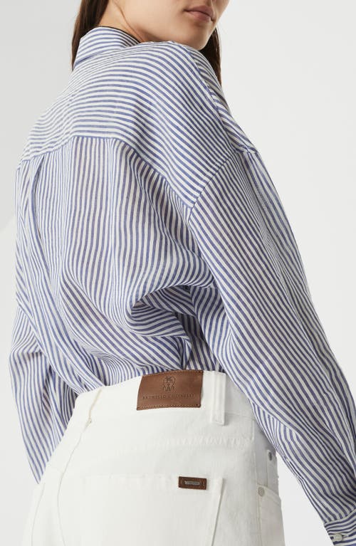 Brunello Cucinelli Contemporary Loose Trousers In Panama