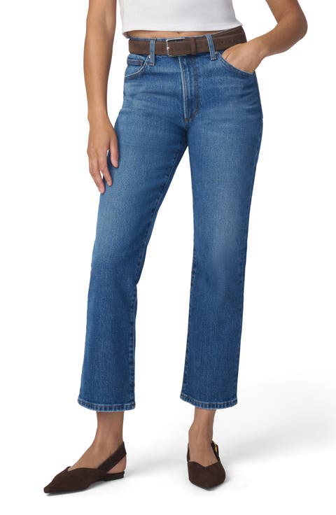 The Sienna Mid Rise Straight Leg Jeans