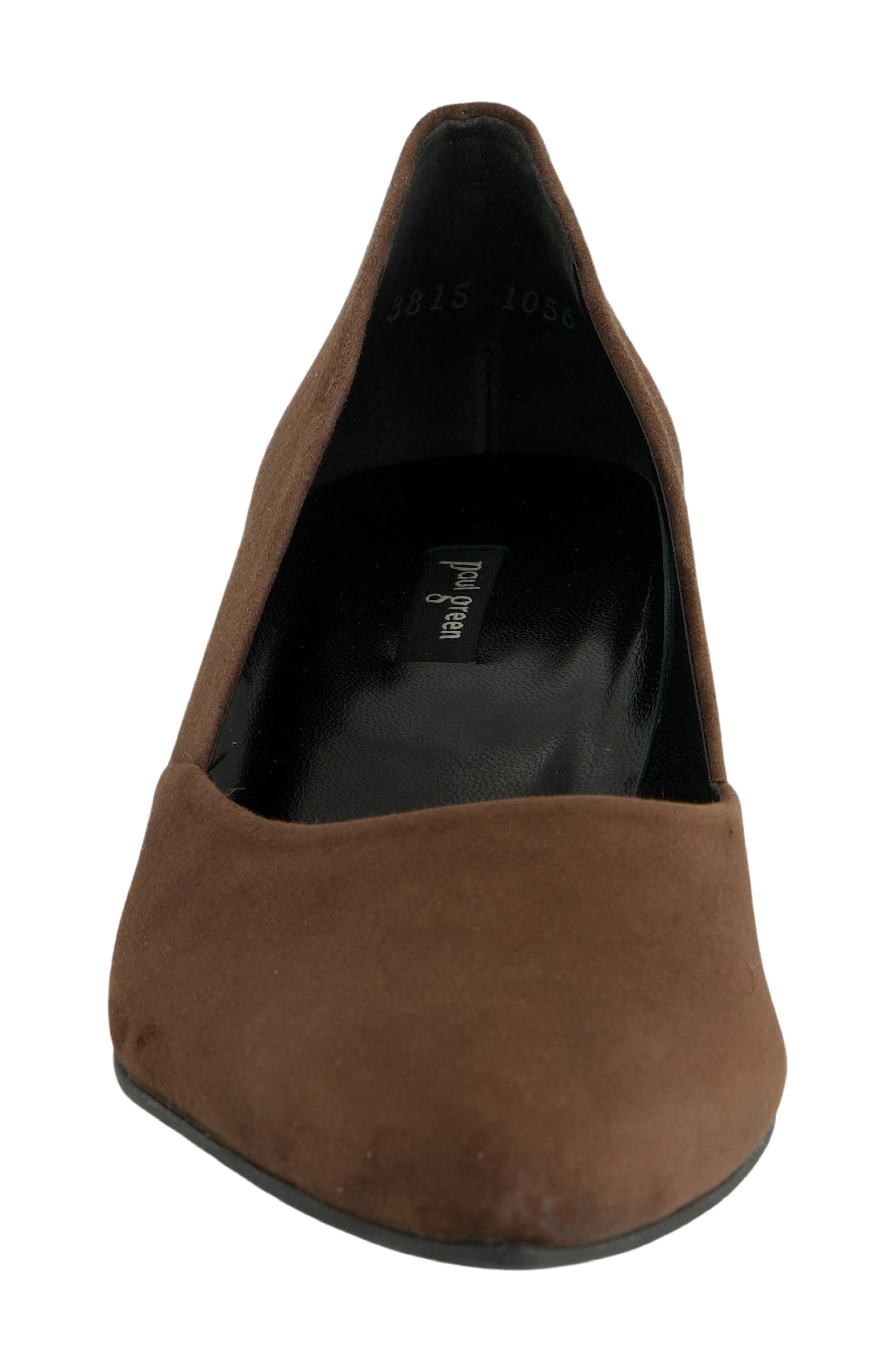Witt Pointed Toe Pump, Alternate, color, CHOCO SUEDE